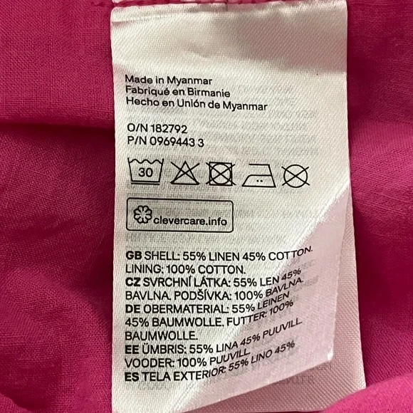 **SOLD** H&M Linen Blend Voluminous Maxi Dress - Picture 7 of 8